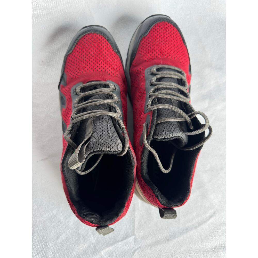 HYTEST Powerhaul Men's Nano Toe EH Slip Resistant Low Athletic Work Shoes - Picture 5 of 7